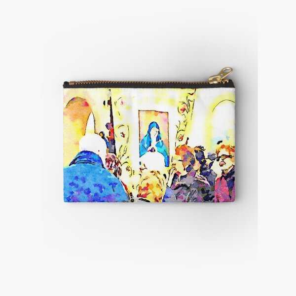 Item preview, Barbarano Romano: women around the banner of the Madonna designed and sold by Giuseppe Cocco.