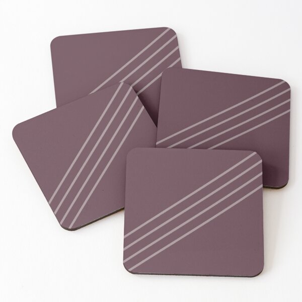 Item preview, Deep Purple Pink-Purple Stripe Diagonal Pattern 2021 Color of the Year Epoch Spiced Mulberry designed and sold by ColorOfTheYears.