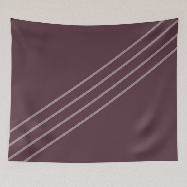 Item preview, Deep Purple Pink-Purple Stripe Diagonal Pattern 2021 Color of the Year Epoch Spiced Mulberry designed and sold by ColorOfTheYears.