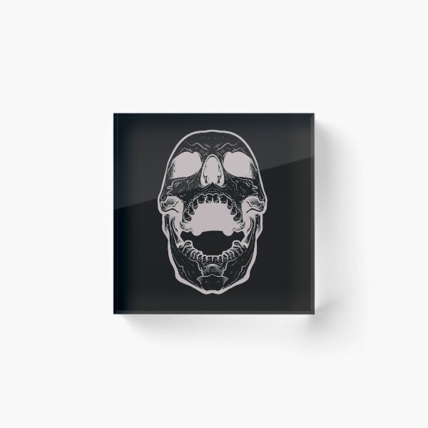 Item preview, The skull designed and sold by HugsAndSnacks.