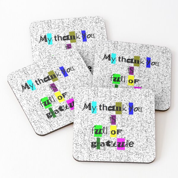 Item preview, My Thank You Is Full Of Gratitude designed and sold by BImP design.