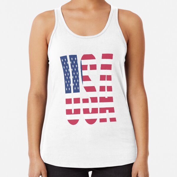 USA Racerback Tank Top