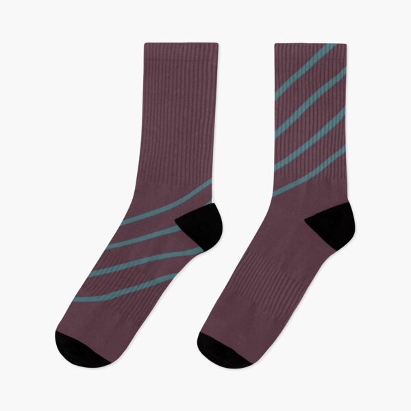 Aperçu de l'œuvre Paires de motifs diagonaux à rayures aqua pourpre foncé paires de couleurs de l'année 2021 et queue de baleine créée et vendue par ColorOfTheYears.