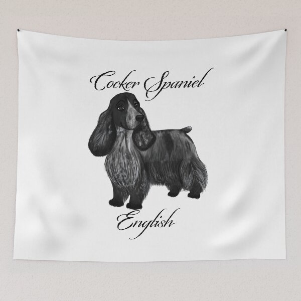 Artikelvorschau, Englischer Cockerspaniel entworfen und verkauft von Brushes with Nature.