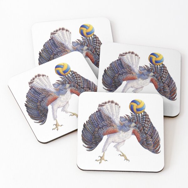 Item preview, Volleyball Hawk #15 - White-Tailed Hawk  designed and sold by R.A.  Faller.