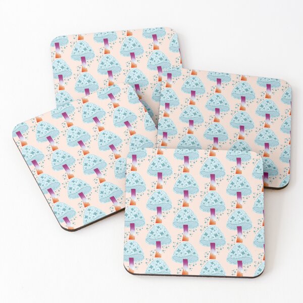 Item preview, Trippy Mushroom Pattern designed and sold by Julia Bowers.