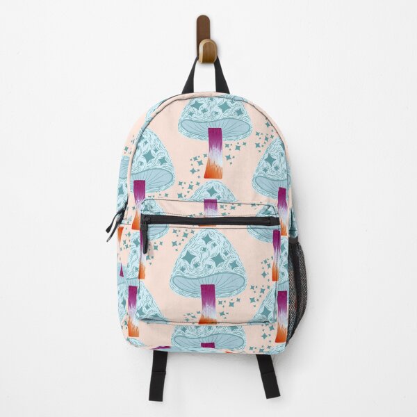 Item preview, Trippy Mushroom Pattern designed and sold by Julia Bowers.