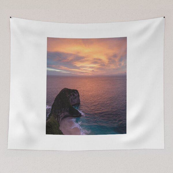 Item preview, Breathtaking Pink Ocean Sunset designed and sold by newburyboutique.