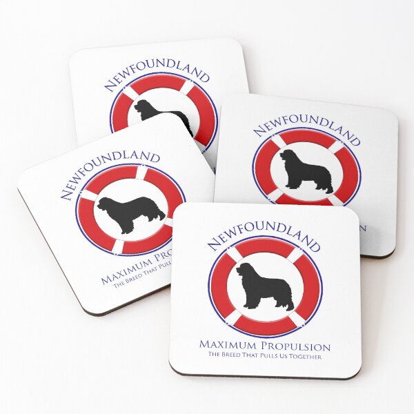 Item preview, Newfoundland - Maximum Propulsion, Black Newf designed and sold by Christine Mullis.