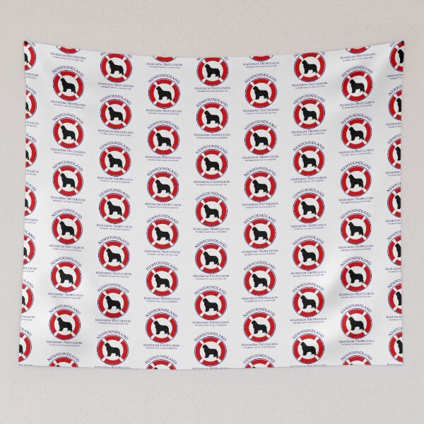 Item preview, Newfoundland - Maximum Propulsion, Black Newf designed and sold by Christine Mullis.
