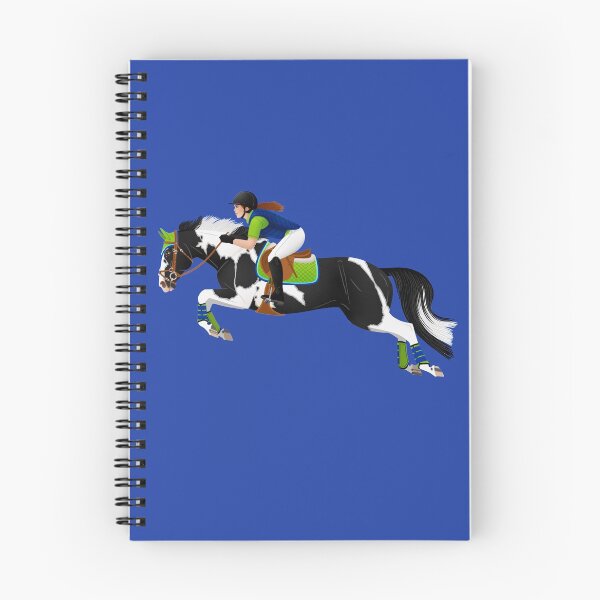Item preview, Black Pinto Cross Country Horse - Equine Rampaige designed and sold by equinerampaige.