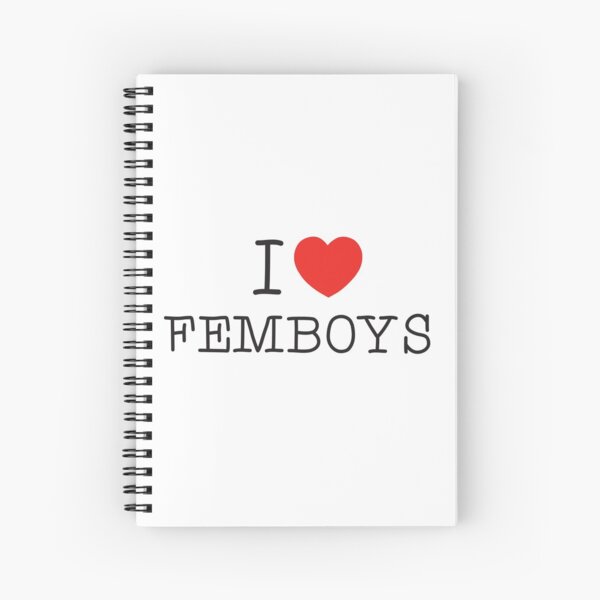 Femboy Décolletage Spiral Notebook for Sale by FemboyFanart