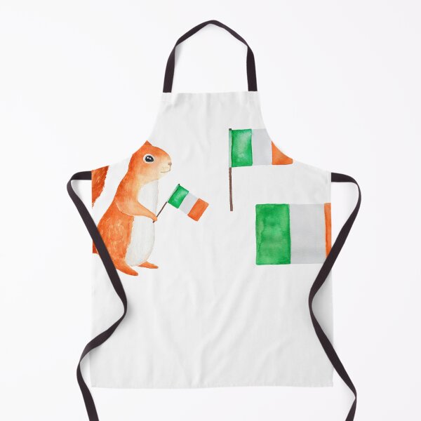 Item preview, Irish flags squirrel  designed and sold by zanbo.