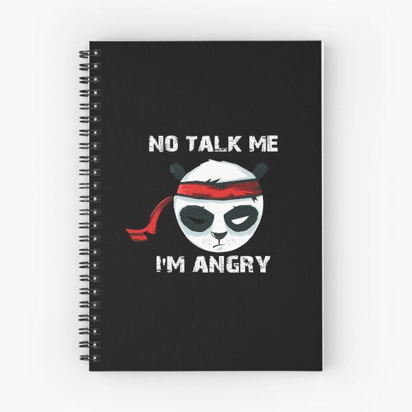 Item preview, No Talk Me Im Angry, Cute and Funny panda, angry panda,  designed and sold by oussimakh.
