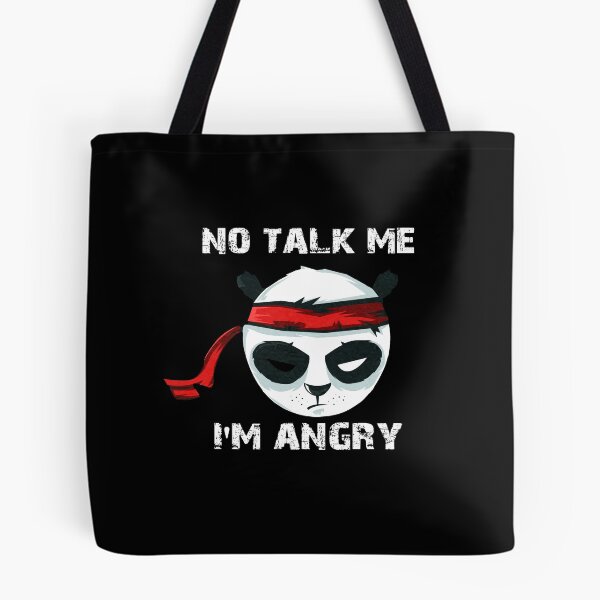 Item preview, No Talk Me Im Angry, Cute and Funny panda, angry panda,  designed and sold by oussimakh.