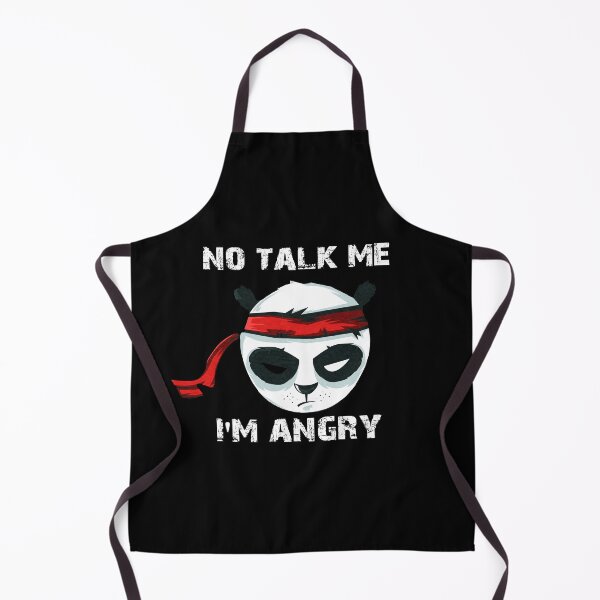 Item preview, No Talk Me Im Angry, Cute and Funny panda, angry panda, designed and sold by oussimakh.