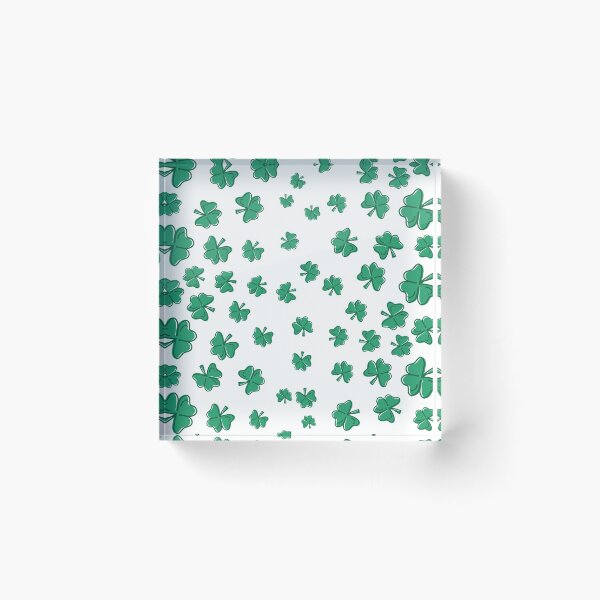 Item preview, Saint patrick day clover pattern designed and sold by TheFlipRepublic.