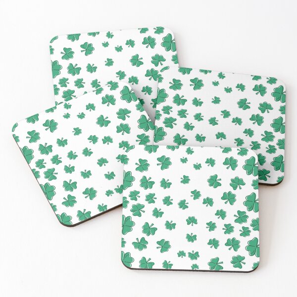 Item preview, Saint patrick day clover pattern designed and sold by TheFlipRepublic.
