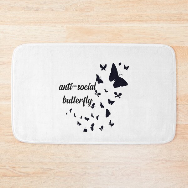 Item preview, anti-social butterfly designed and sold by valantinou.