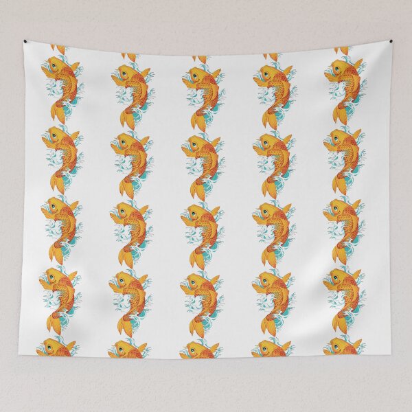 Item preview, Butterfly Orange Koi Fish art designed and sold by MinimalTag.