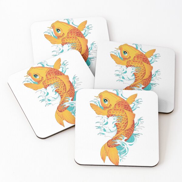 Item preview, Butterfly Orange Koi Fish art designed and sold by MinimalTag.
