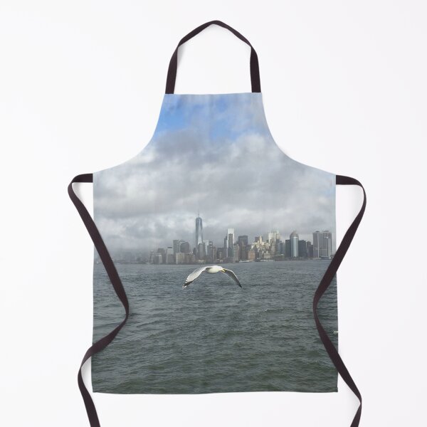 Item preview, Seagull Flying Over the Hudson River - One World Trade Center - New York City - NYC designed and sold by Christina Boiardi.