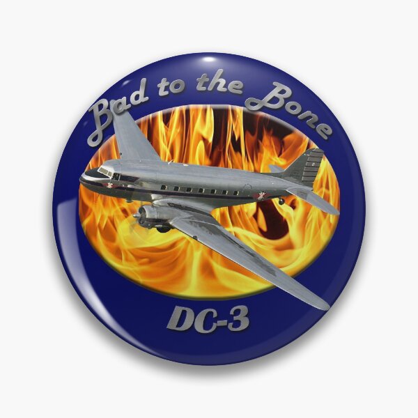 Item preview, Douglas DC-3 Bad To The Bone designed and sold by hotcarshirts.