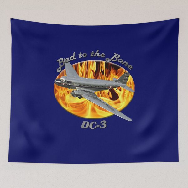 Item preview, Douglas DC-3 Bad To The Bone designed and sold by hotcarshirts.