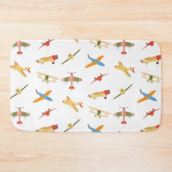 Item preview, Retro Wooden Plane Pattern designed and sold by Pique-Interest.