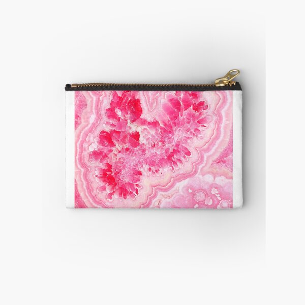 Item preview, Pink Geode Crystals Slice designed and sold by mycrystalvision.
