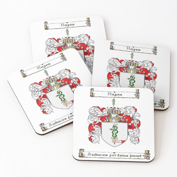 Item preview, Hayes Family Crest and Motto designed and sold by Hibernia29.