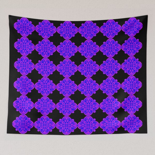 Item preview, Pink Blue and Purple Emblem designed and sold by cherylorraine.