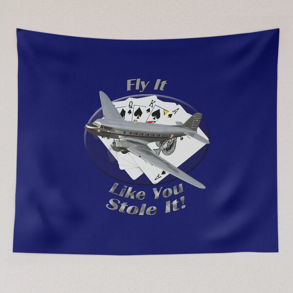 Item preview, Douglas DC-3 Fly It Like You Stole It designed and sold by hotcarshirts.