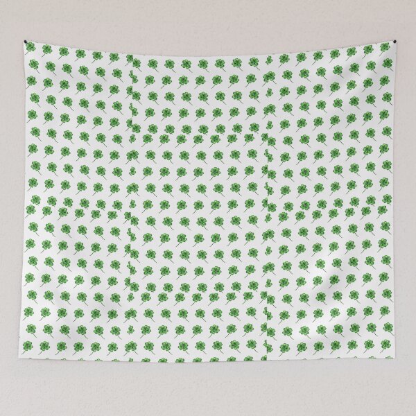Item preview, Saint patrick day clover pattern designed and sold by TheFlipRepublic.