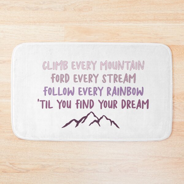 Item preview, Sound of Music Climb Every Mountain designed and sold by baranskini.