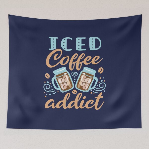 Artikelvorschau, Iced Coffee Addict Cold Brew Liebhaber entworfen und verkauft von jaygo.