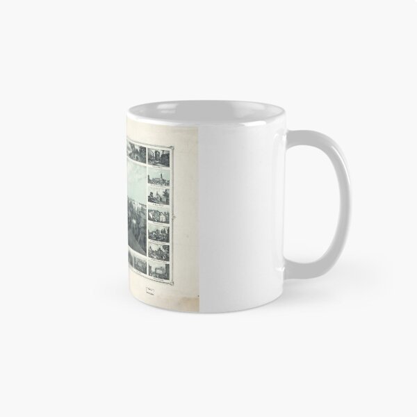 Item preview, Detroit, Michigan (1852) designed and sold by allhistory.