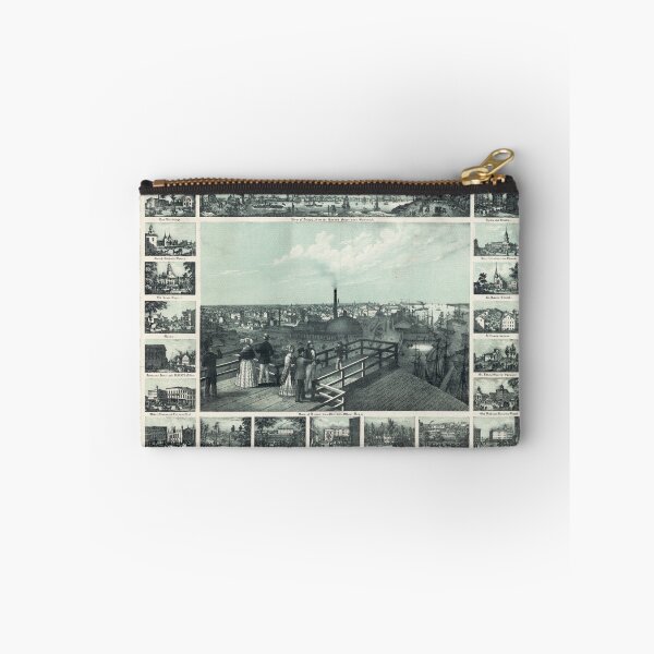 Item preview, Detroit, Michigan (1852) designed and sold by allhistory.