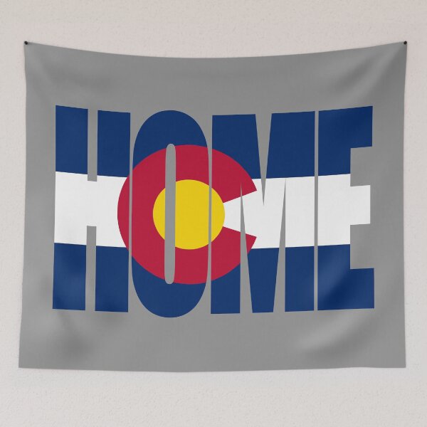 Item preview, Colorado Home - State Flag designed and sold by DonDota.