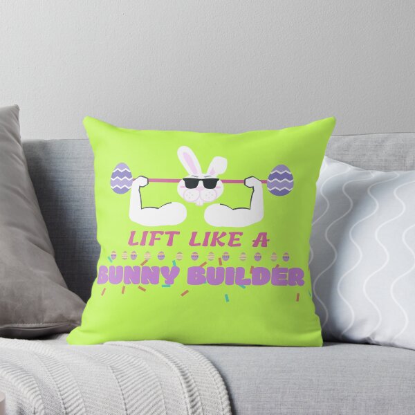 Item preview, Easter bunny body builder lifting barbell Funny easter pun quote for skinnyfat women who are into fitness designed and sold by jkernz.