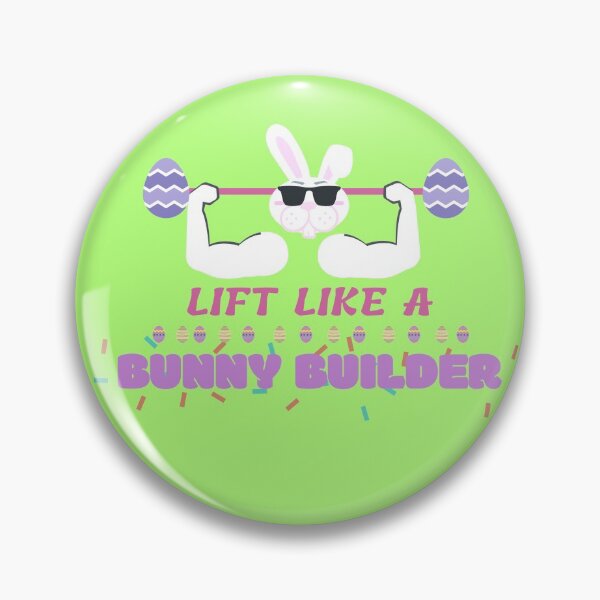 Item preview, Easter bunny body builder lifting barbell Funny easter pun quote for skinnyfat women who are into fitness designed and sold by jkernz.