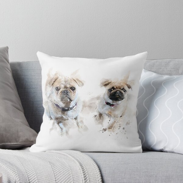 Item preview, Bonnie and Bella Beautiful Pugs designed and sold by FeeandBee.