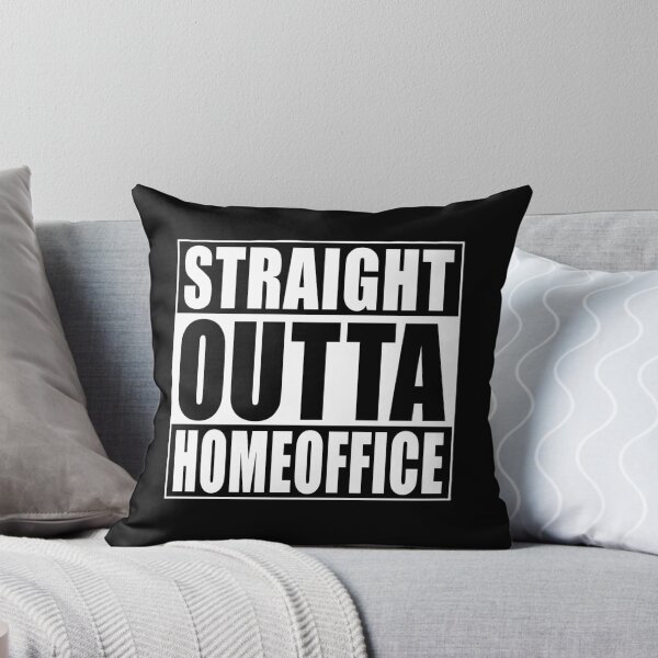 Item preview, Straight Outta Homeoffice designed and sold by Paulina Vanlife.