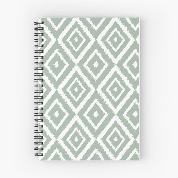 Item preview, Sage Green Fractured Diamond Geometric Pattern designed and sold by thelustrous.