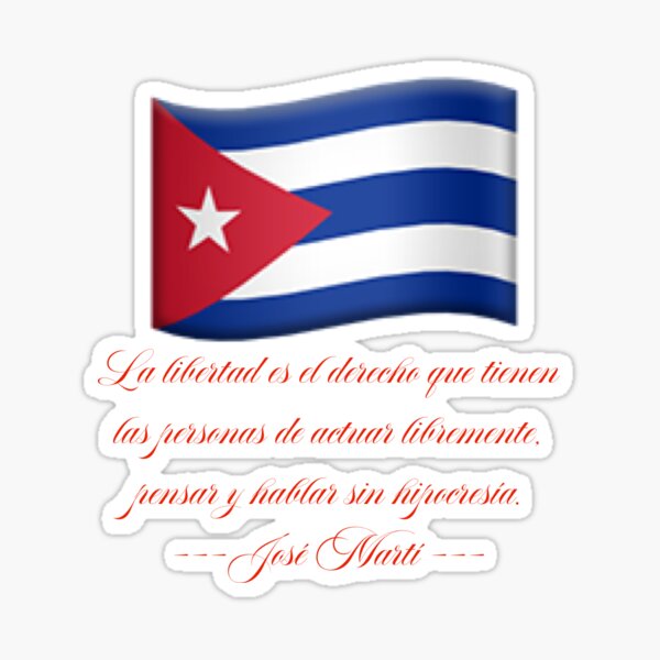 pecho pueblo Colectivo Pegatinas: Cuba Libre | Redbubble