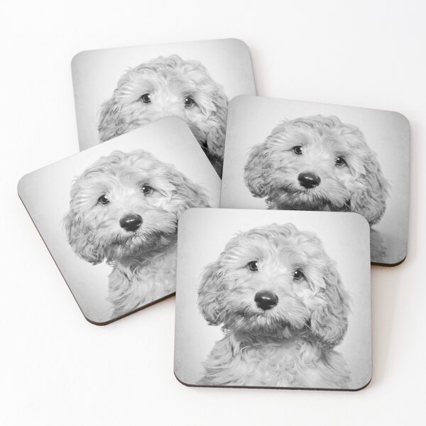 Item preview, Toy Poodle dog - BW Vintage - D92 designed and sold by DecoVintage.