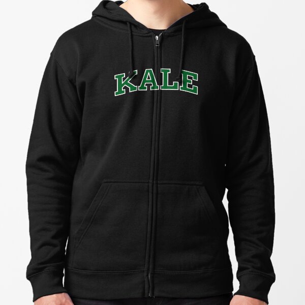 KALE UNIVERSITY VEGAN Zipped Hoodie