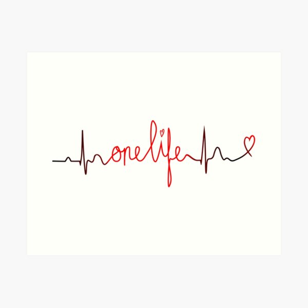 One Life Art Print