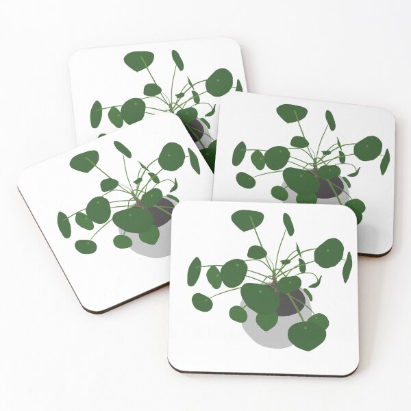 Item preview, Pilea peperomioides money plant designed and sold by lu-lu.