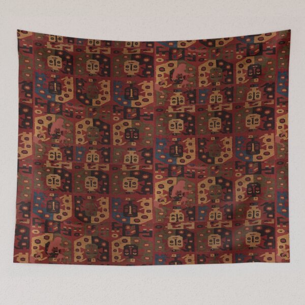 Item preview, Ancient Inca Wari Warrior Tunic Peru Museum Art Weave designed and sold by Midwest-Goods.